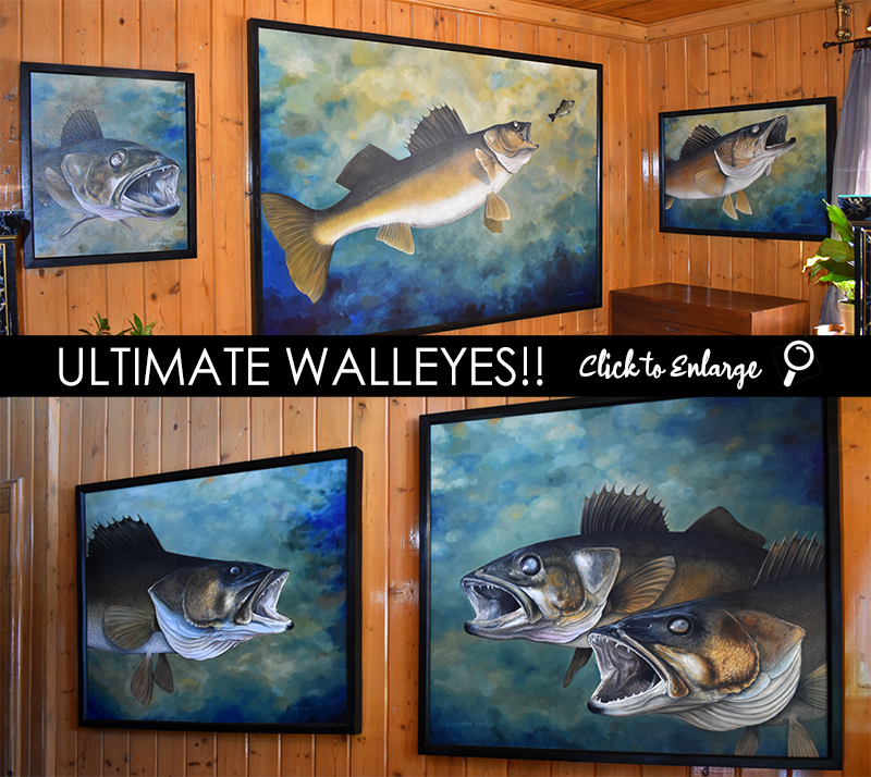 Walleye Paintings