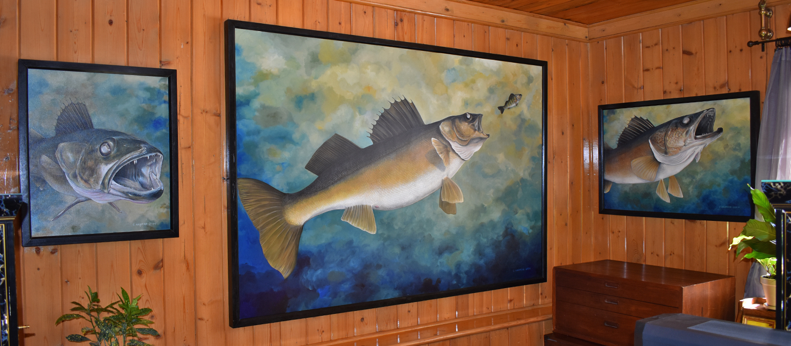 Fine Art Walleye Paintings | Fish Art | Fish Paintings | Walleye Paintings