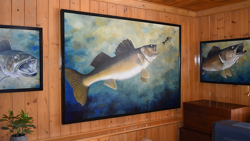 Walleye Paintings